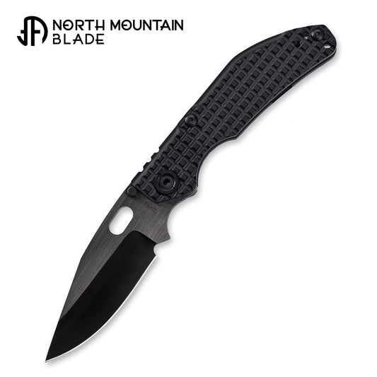 BBNM 2521-DB Bowie CPM-3V DLC Blade Hand-Polished Dwyer Design Shadow Edition