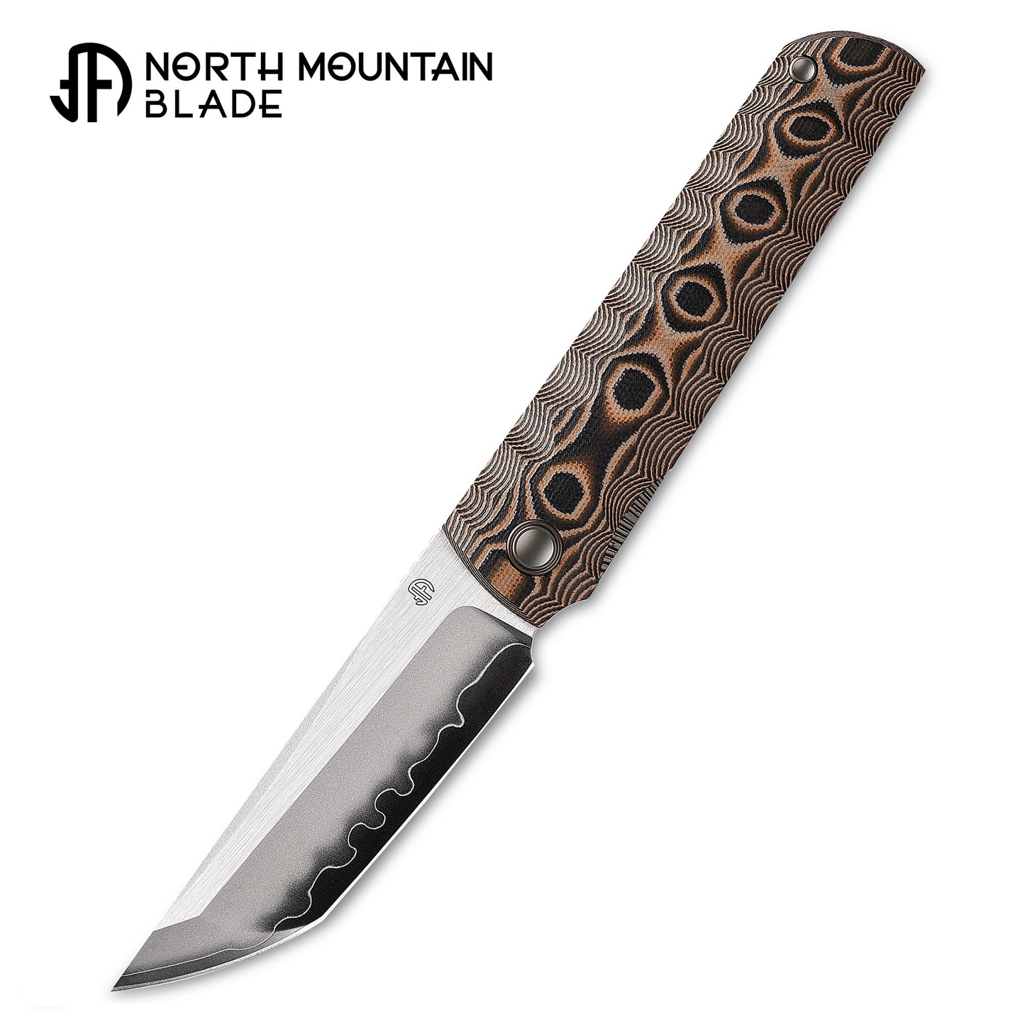 2411-BKSK Kick Stop Chop Plus Hidden flipper Japanese style tactical tanto folding knife