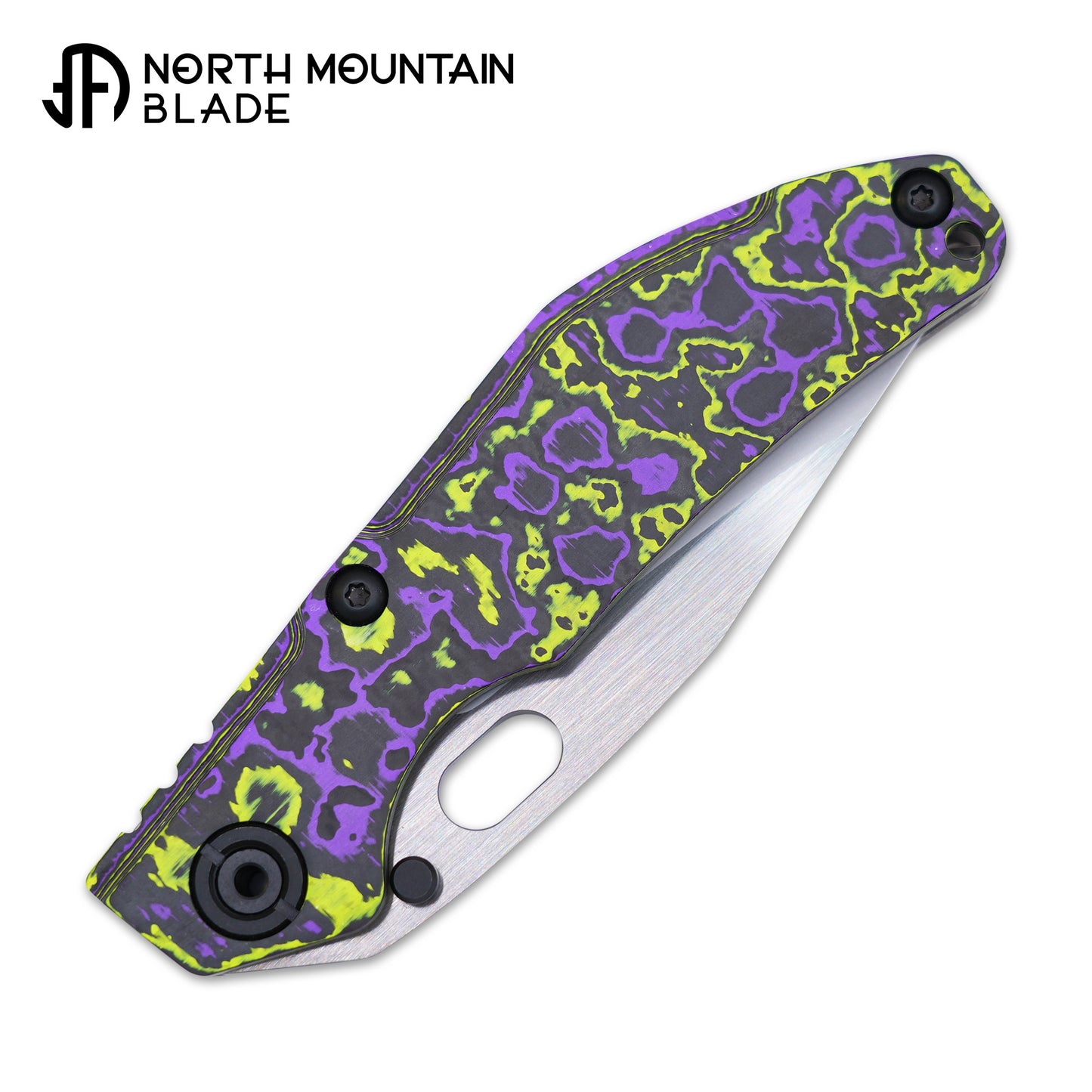 BBNM 2521-PRGR Bowie Joker Purple & Yellow Ceramic Carbon Fiber