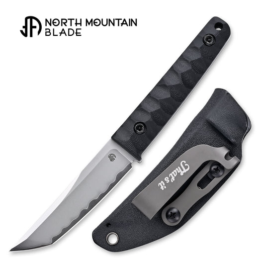 That’s it 2416-BK CHOP MINI Fixed Knife Japanese Tanto Style