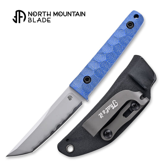 That’s it 2416-BL CHOP MINI Fixed Knife Japanese Tanto Style