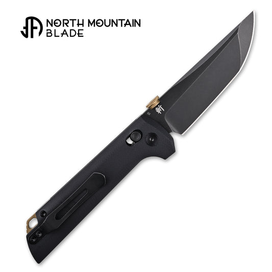 2406-BK-D2BK Crossbar Lock Knife D2 Steel Japanese-style tactical folding knife