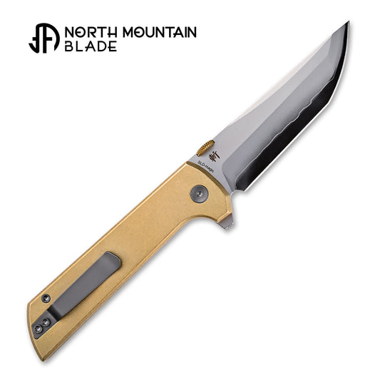 2404-BZ-G and Plates Aluminum bronze Tanto CNC Exclusive SLD-Magic
