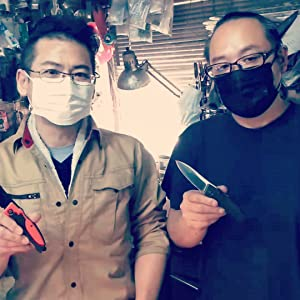 Nemoto Design KS01-OR Japanese Higo-no-Kami folding knife tactical design