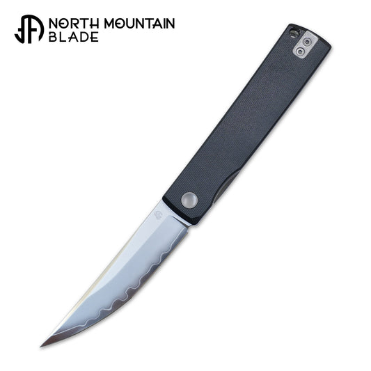 KAIKEN 2502-G10-BK Classic Japanese style tactical folding knife