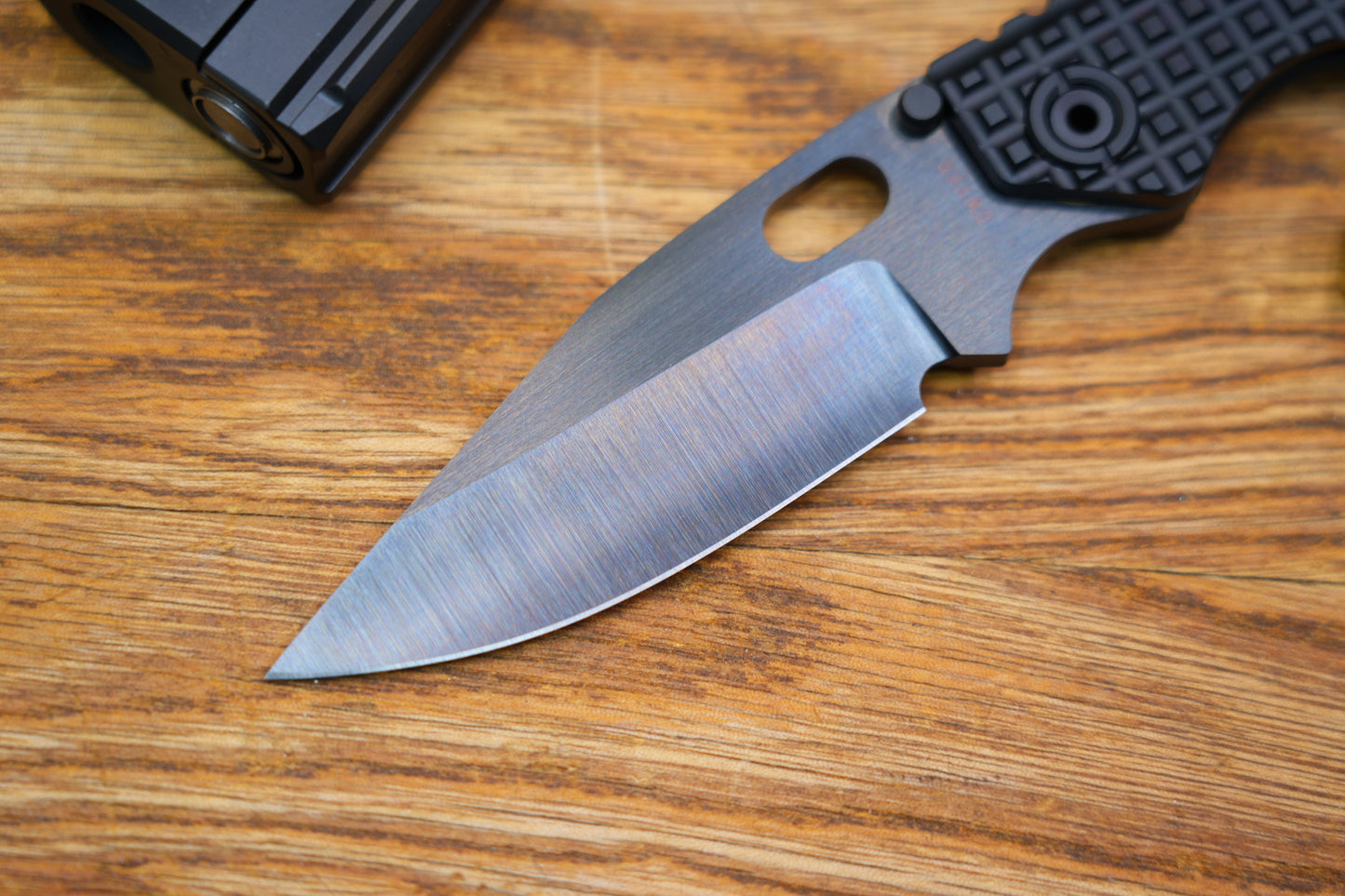 BBNM Bowie CPM-3V DLC Blade Hand-Polished Dwyer Design Shadow Edition