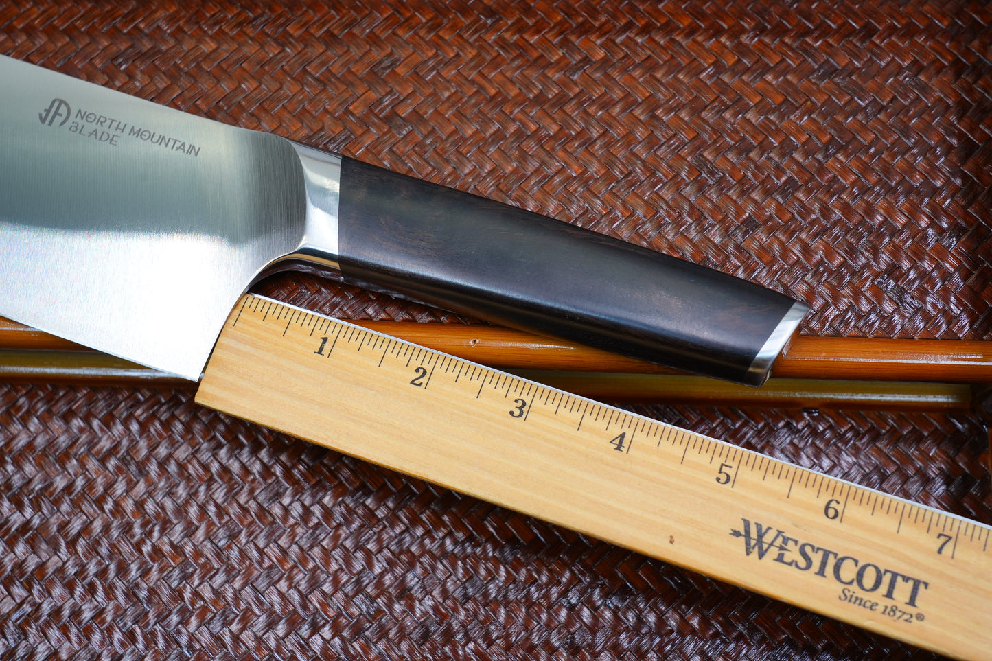 8-Inch Precision Slicing Knife – German DIN 1.4116 Steel with Premium Solid Wood Handle