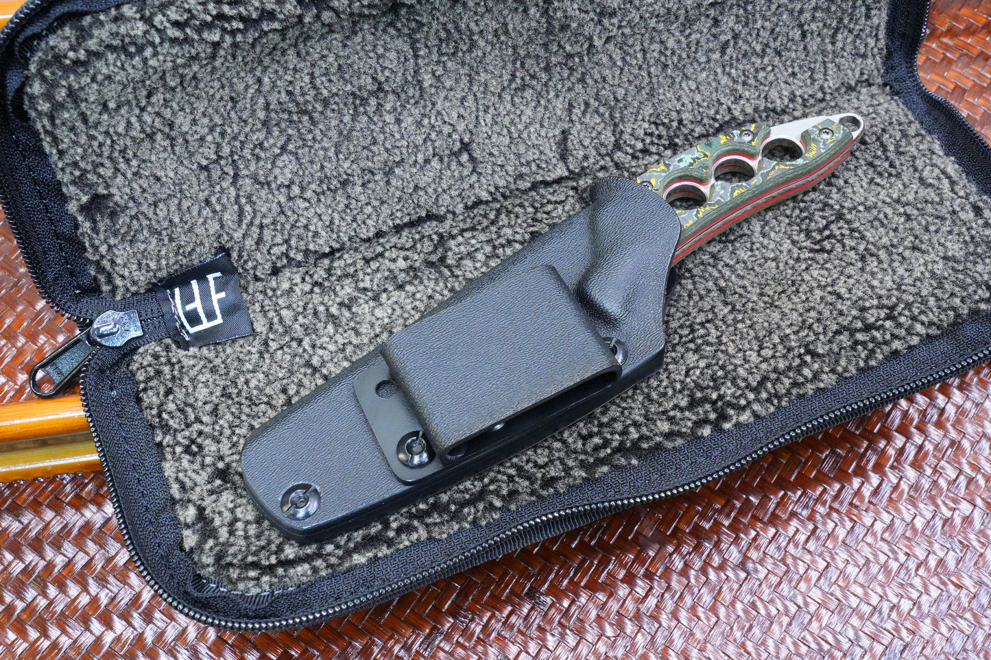 SHURA Sakura Blade Nemoto Design ZDP-189 Ceramic Carbon Fiber tactical knife