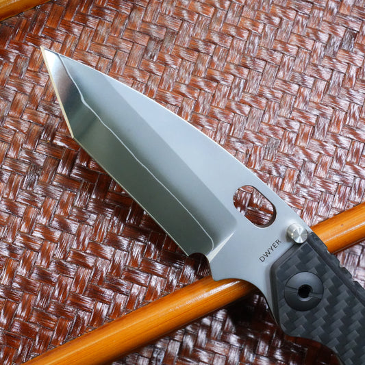 The initial prototype before production titanium handle + CF .Only 1