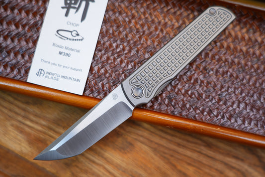 LEE Kick Stop M390 Blade Ti Handle 2411KT