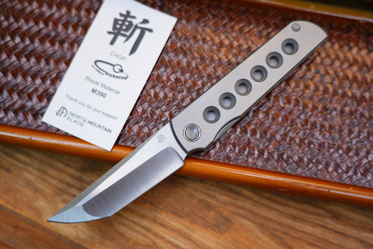 LEE Kick Stop M390 Blade Ti Handle 2411KT