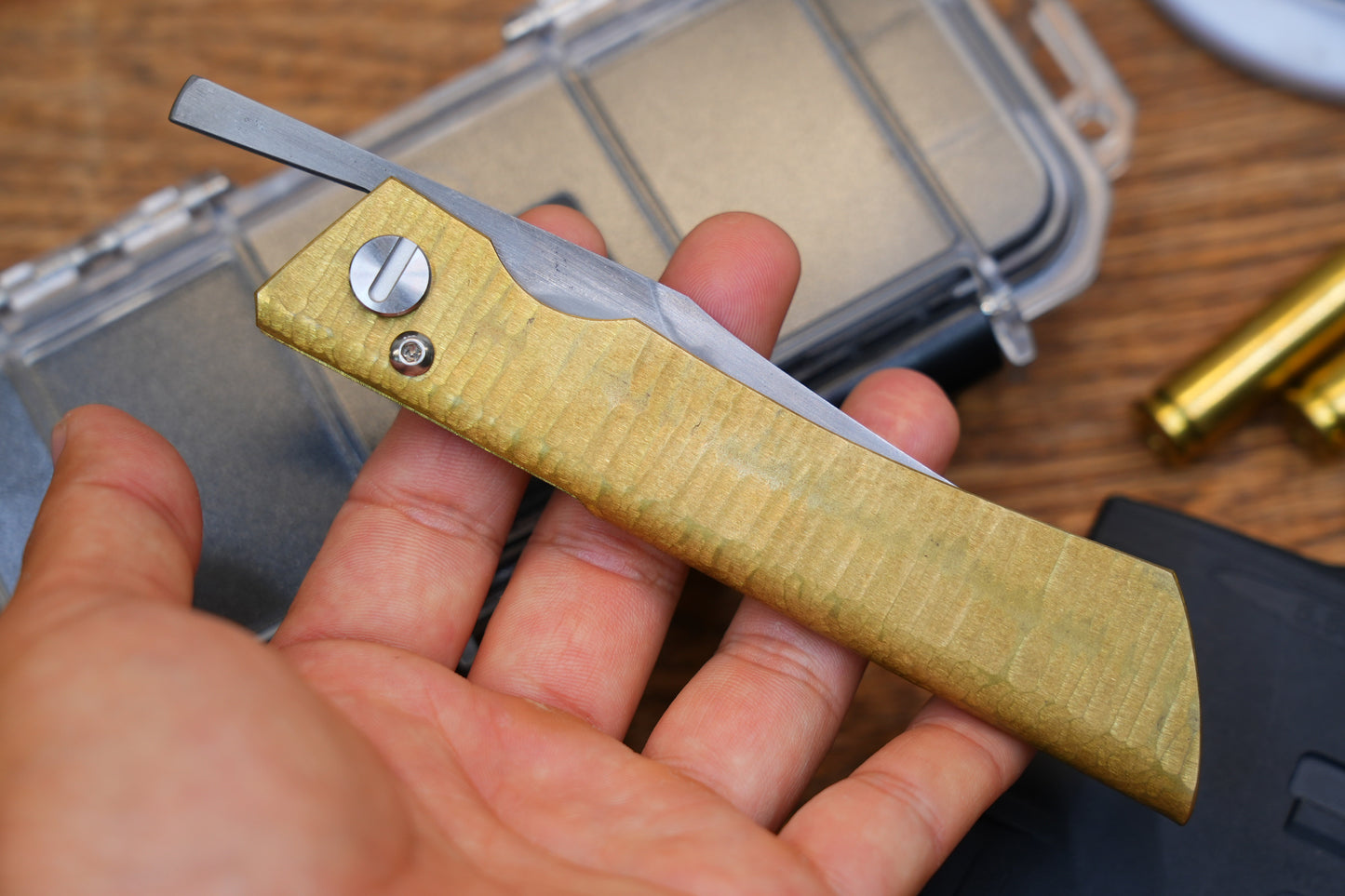 Traditional Japanese Higonokami Folding Knife