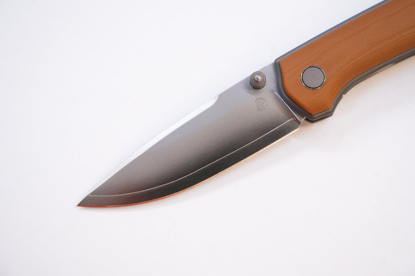 new "Ultra" G10 coffee Sleek Modern Mini Pocket Knife Quick-Open Design