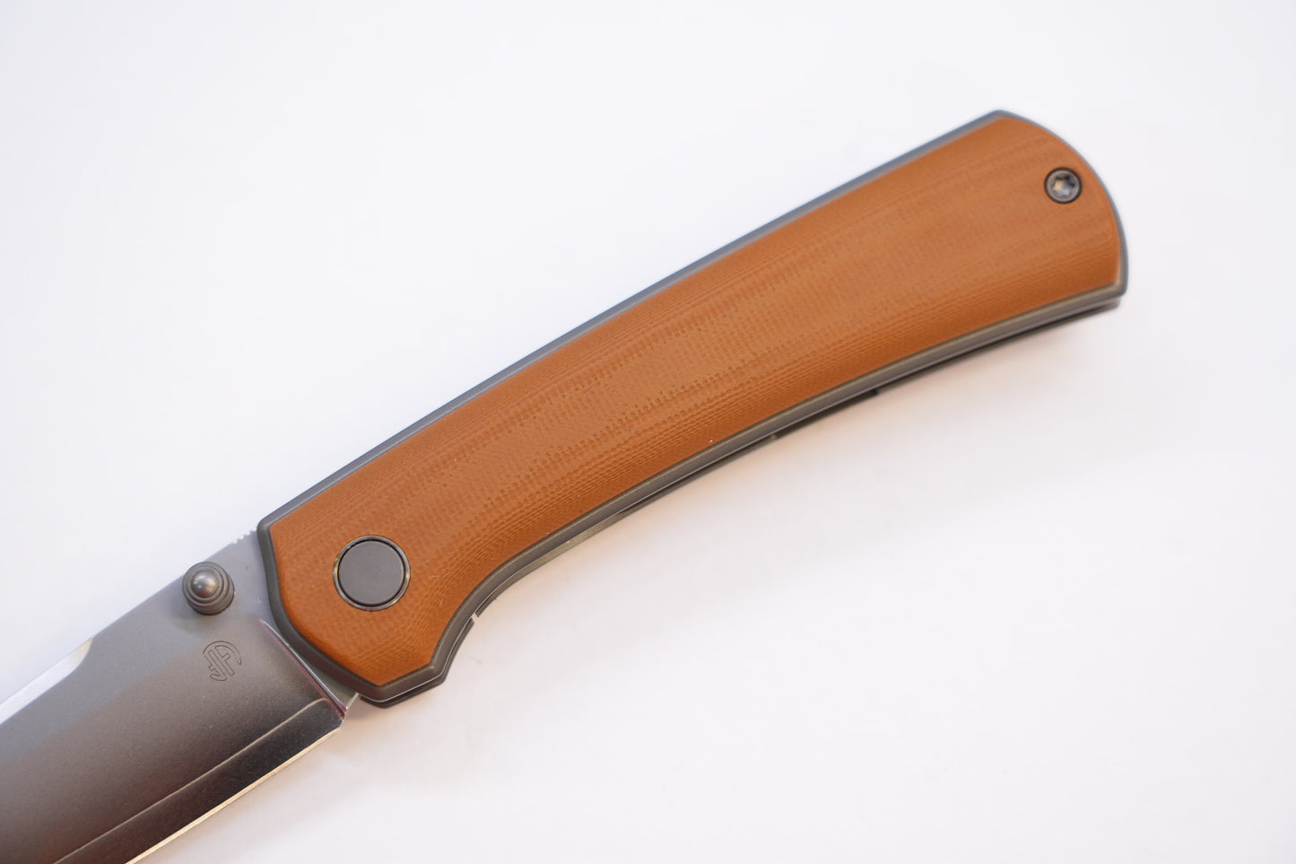 new "Ultra" G10 coffee Sleek Modern Mini Pocket Knife Quick-Open Design