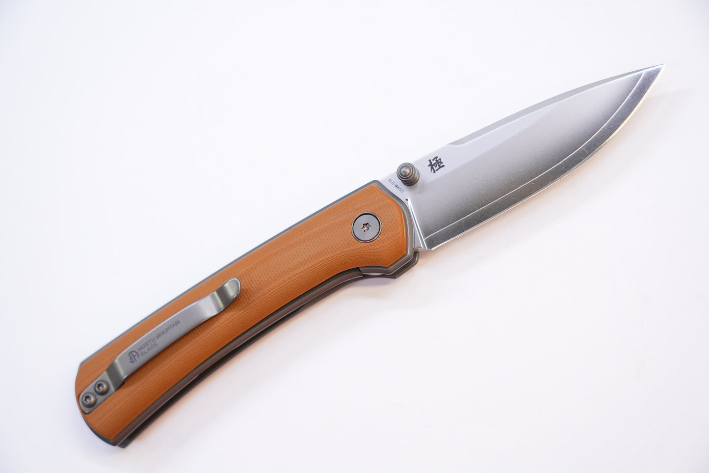 new "Ultra" G10 coffee Sleek Modern Mini Pocket Knife Quick-Open Design