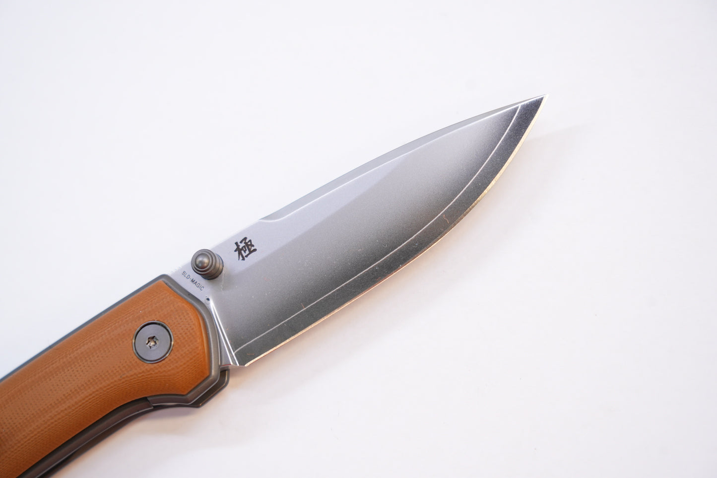 new "Ultra" G10 coffee Sleek Modern Mini Pocket Knife Quick-Open Design