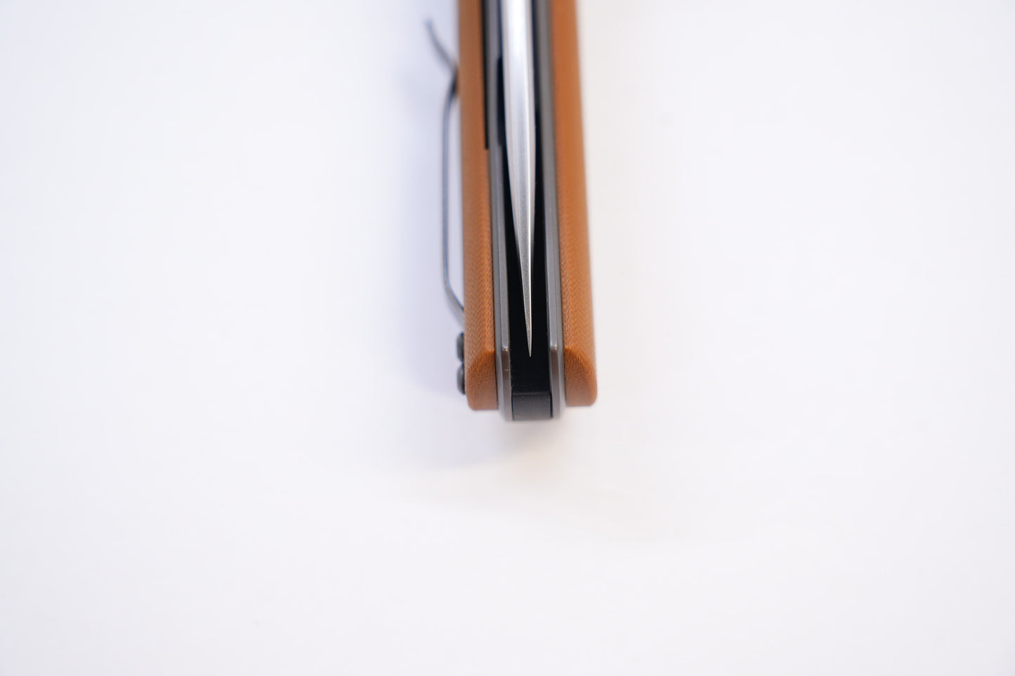 new "Ultra" G10 coffee Sleek Modern Mini Pocket Knife Quick-Open Design