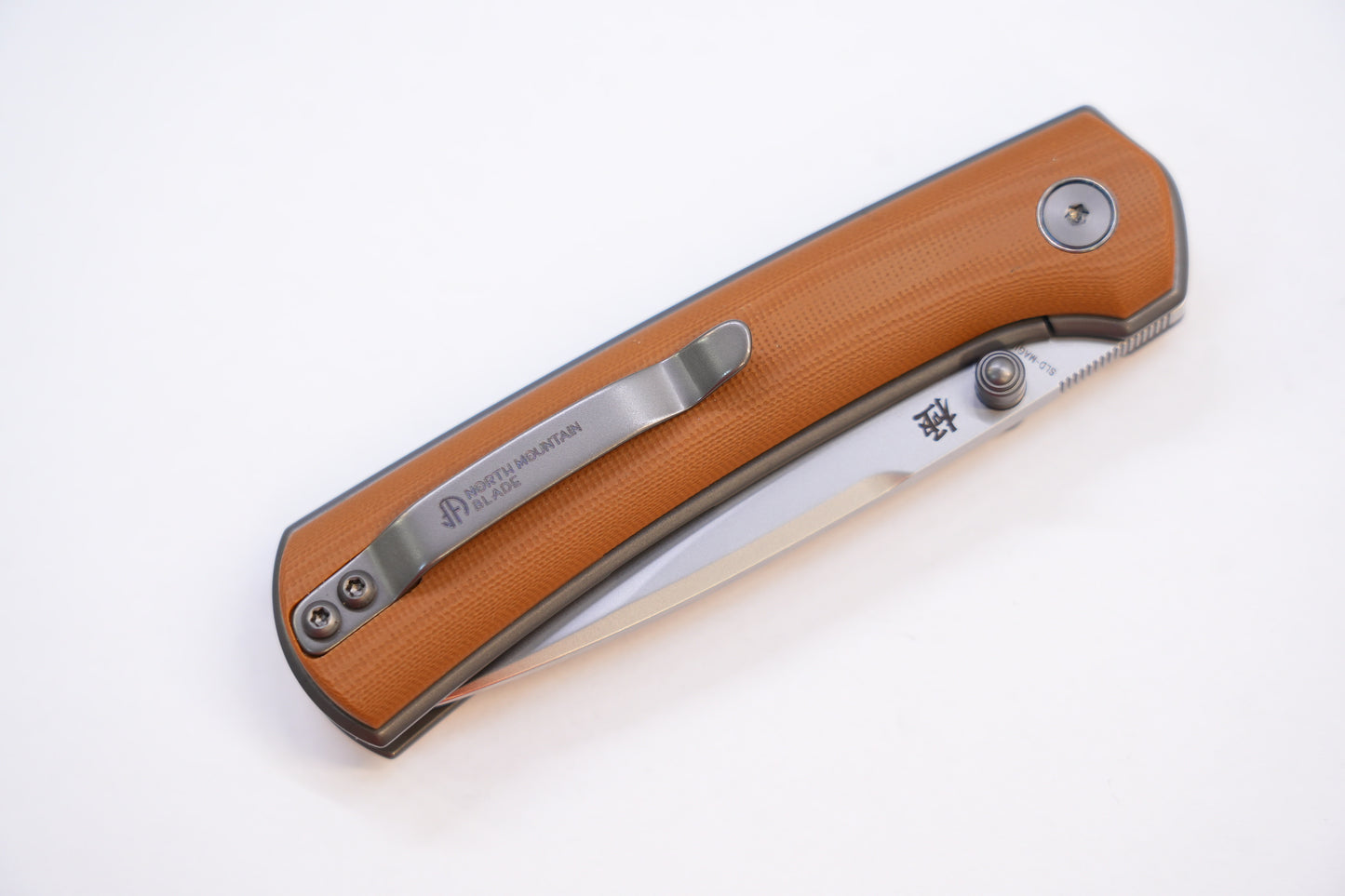 new "Ultra" G10 coffee Sleek Modern Mini Pocket Knife Quick-Open Design
