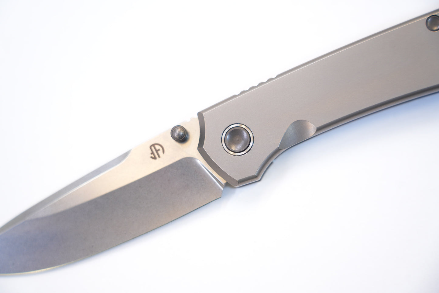 new "Ultra" Titanium handle Pocket Knife Quick-Open Design