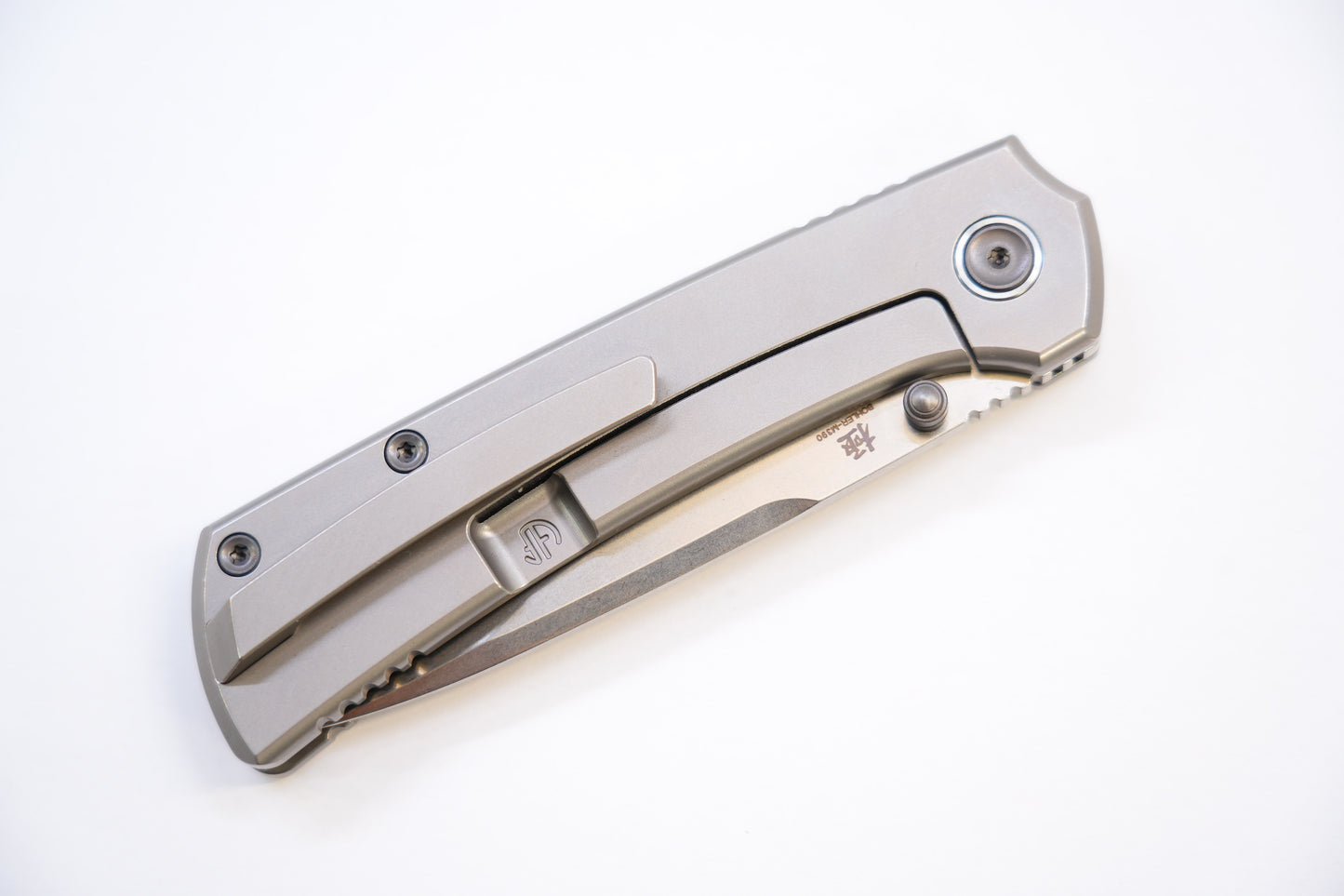 new "Ultra" Titanium handle Pocket Knife Quick-Open Design