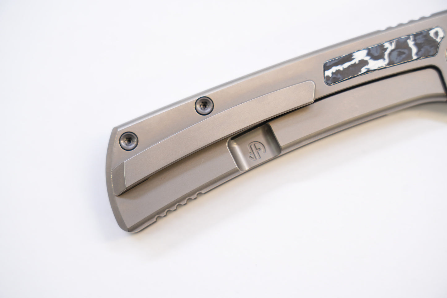 new "Ultra" Titanium handle ceramic carbon Pocket Knife Quick-Open Design