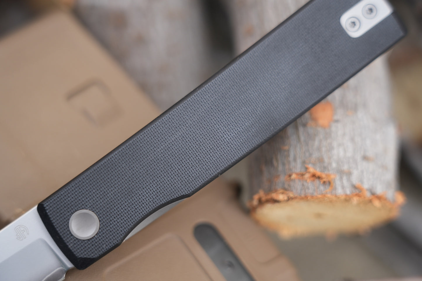 KAIKEN 2502-G10-BK Classic Japanese style tactical folding knife