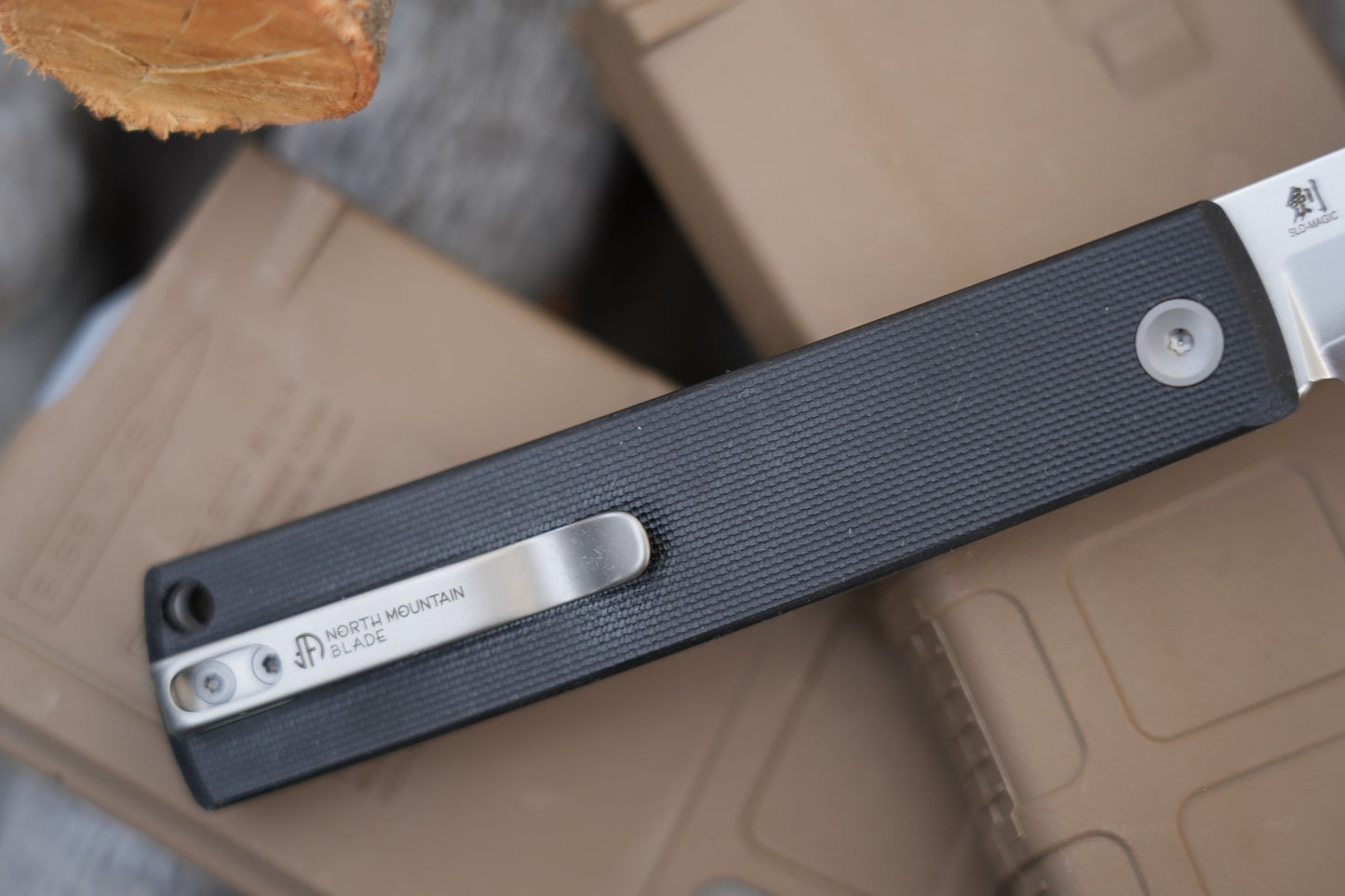 KAIKEN 2502-G10-BK Classic Japanese style tactical folding knife