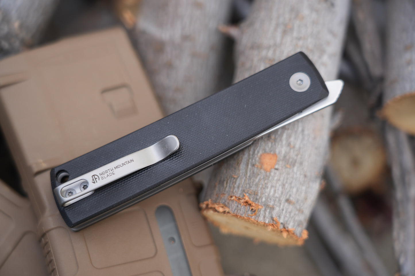 KAIKEN 2502-G10-BK Classic Japanese style tactical folding knife