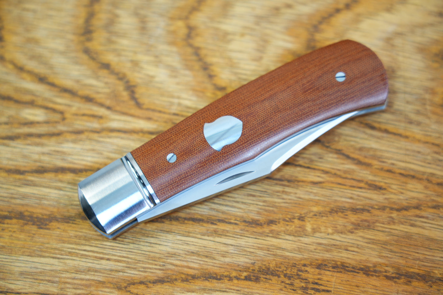 【Lanny】SLD-Magic Steel Classic Wave Finish Steel Frame Micarta Handle Non-locking
