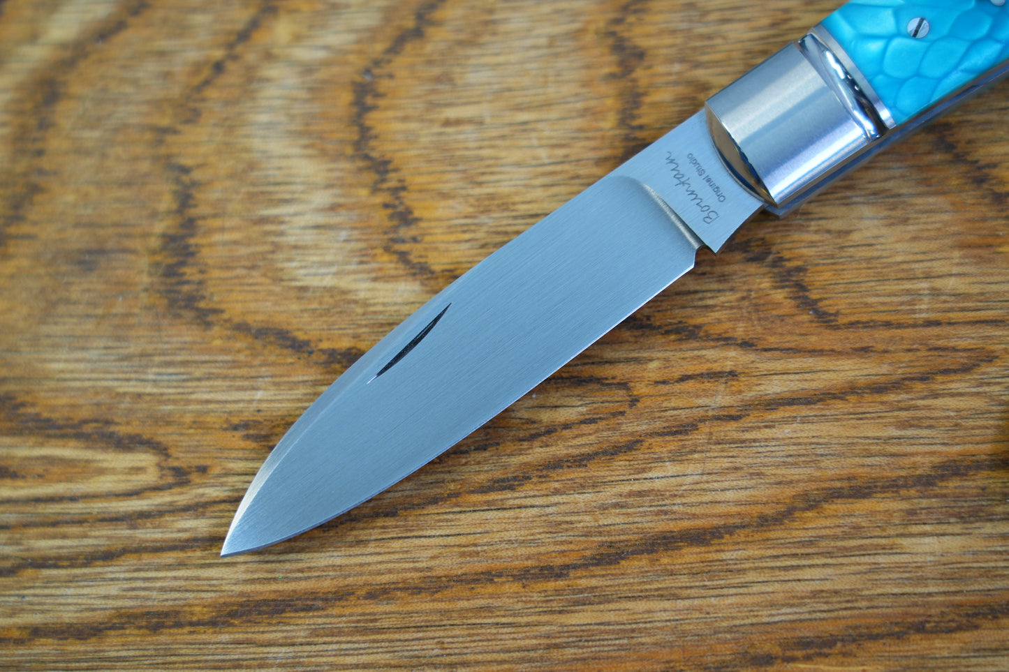 【ZULU】German JUMA dragon scale handle M390 Hand polished No locking