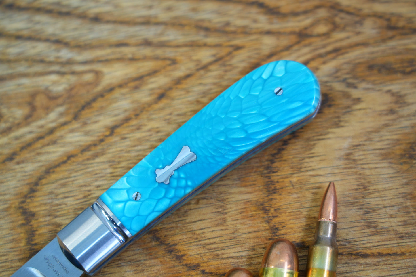 【ZULU】German JUMA dragon scale handle M390 Hand polished No locking