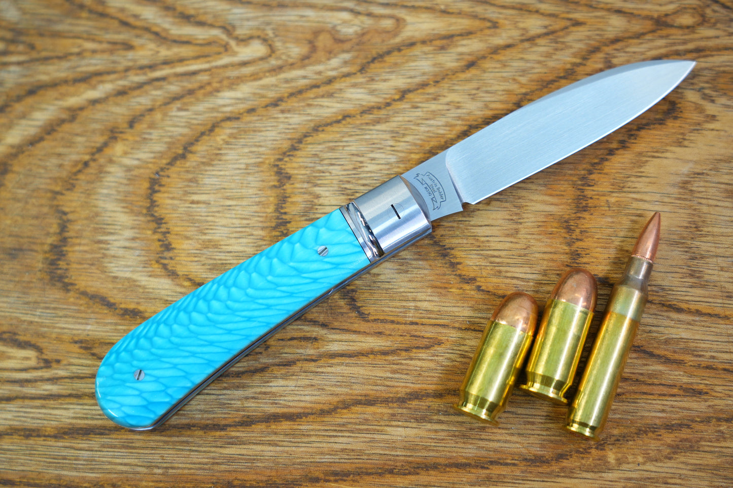 【ZULU】German JUMA dragon scale handle M390 Hand polished No locking