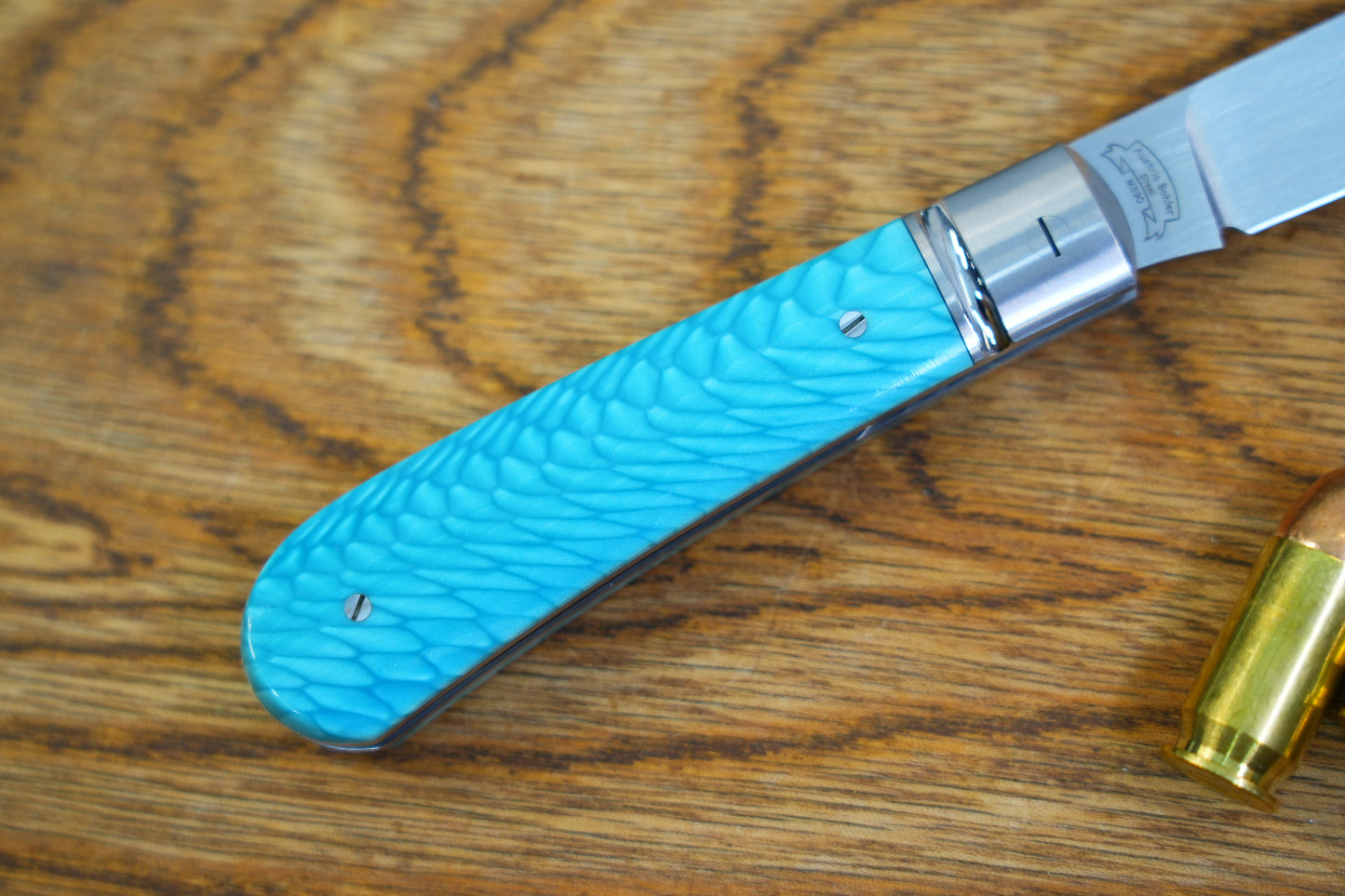 【ZULU】German JUMA dragon scale handle M390 Hand polished No locking