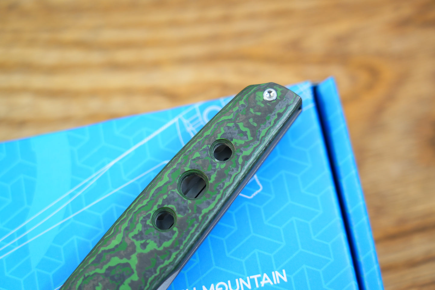 【Ninja】Green Ceramic Carbon Fiber M390 Titanium Frame