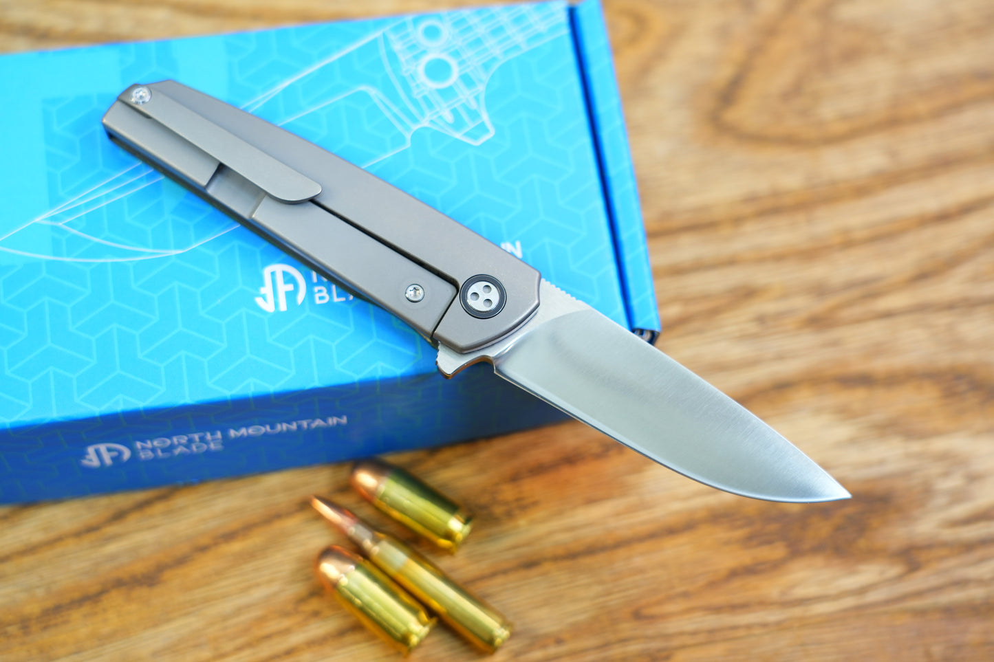 【Ninja】Green Ceramic Carbon Fiber M390 Titanium Frame