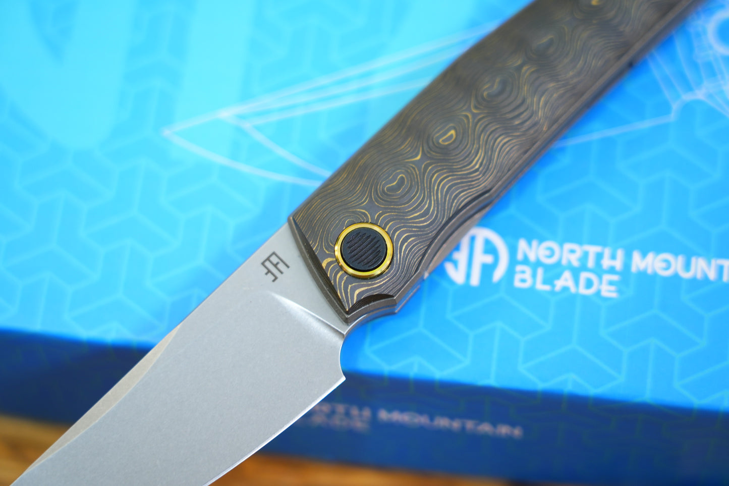 【HIGO】Copper Carbon Fiber M390 Titanium Frame