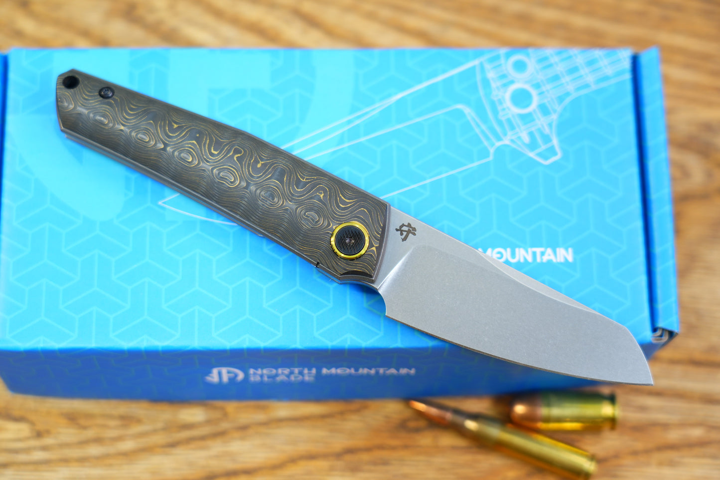 【HIGO】Copper Carbon Fiber M390 Titanium Frame