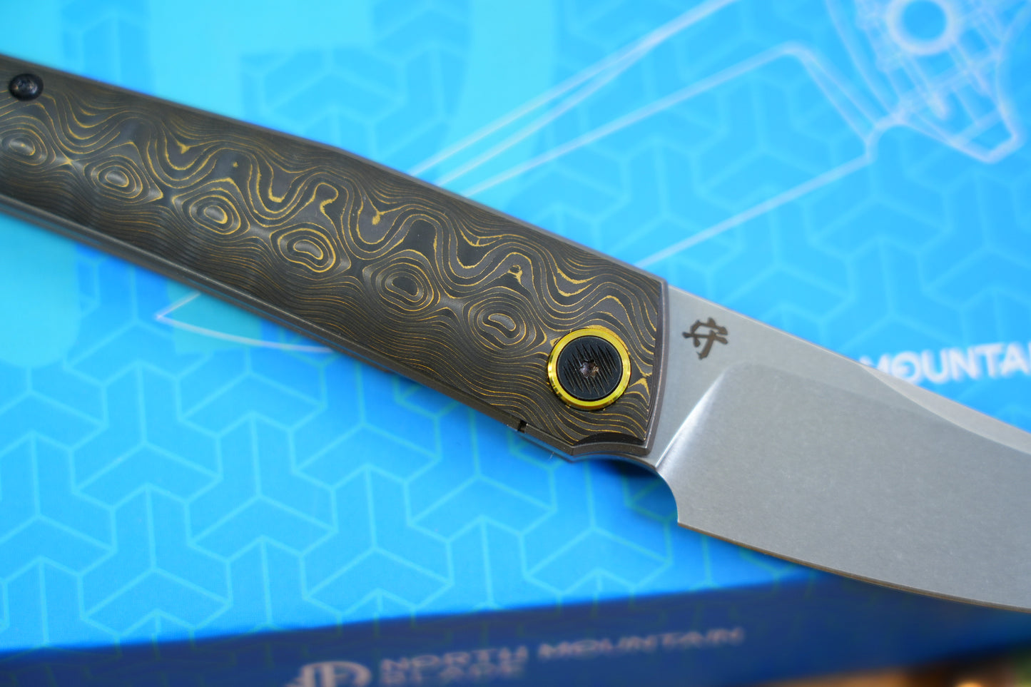 【HIGO】Copper Carbon Fiber M390 Titanium Frame