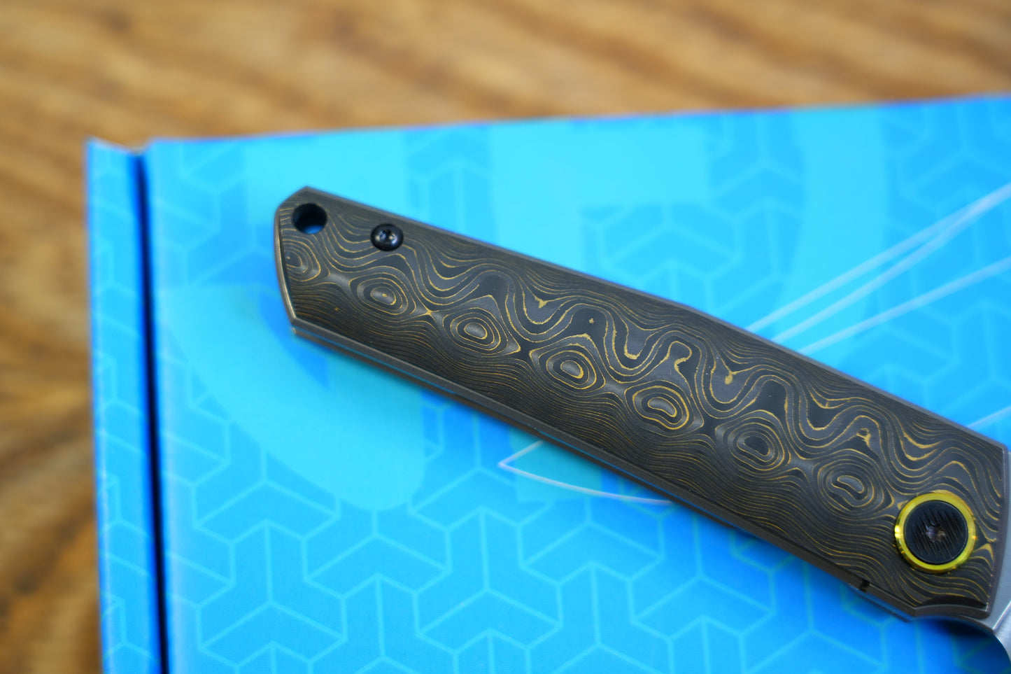 【HIGO】Copper Carbon Fiber M390 Titanium Frame