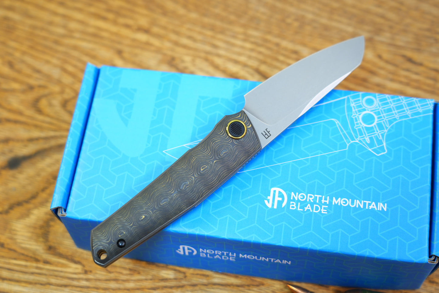 【HIGO】Copper Carbon Fiber M390 Titanium Frame