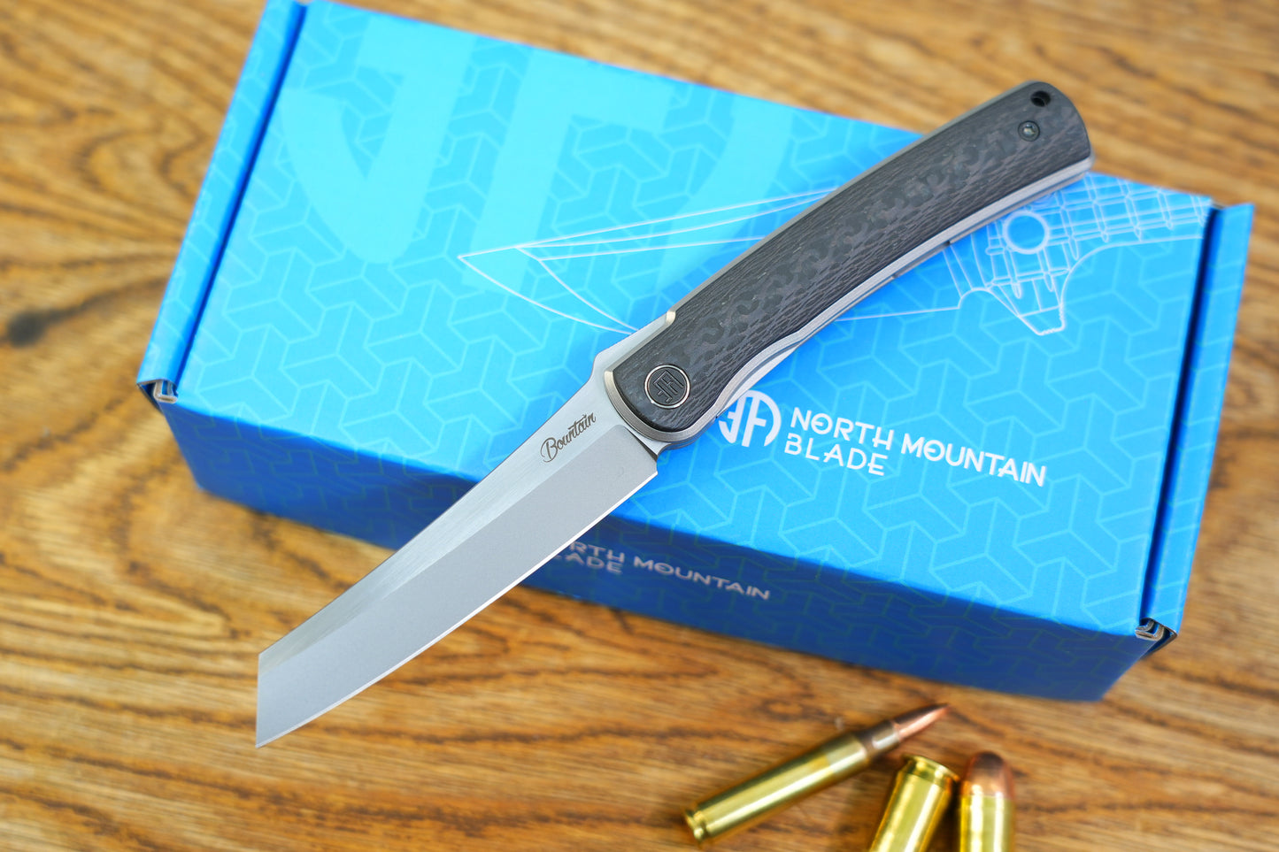 【HIGO】Carbon Fiber Titanium Frame M390 Steel Front Flippers