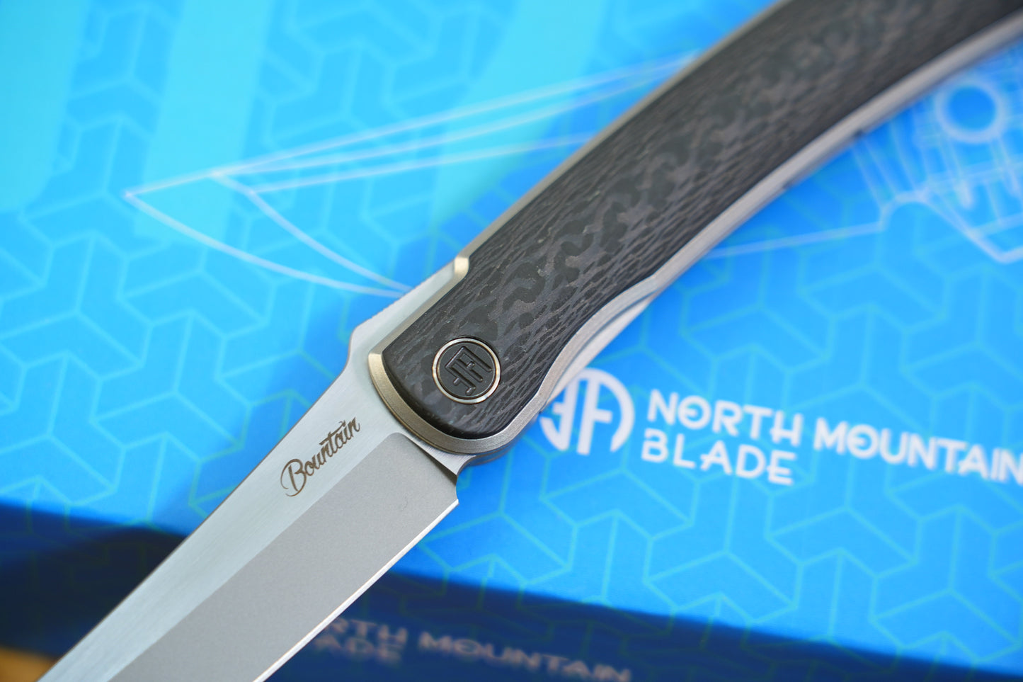 【HIGO】Carbon Fiber Titanium Frame M390 Steel Front Flippers