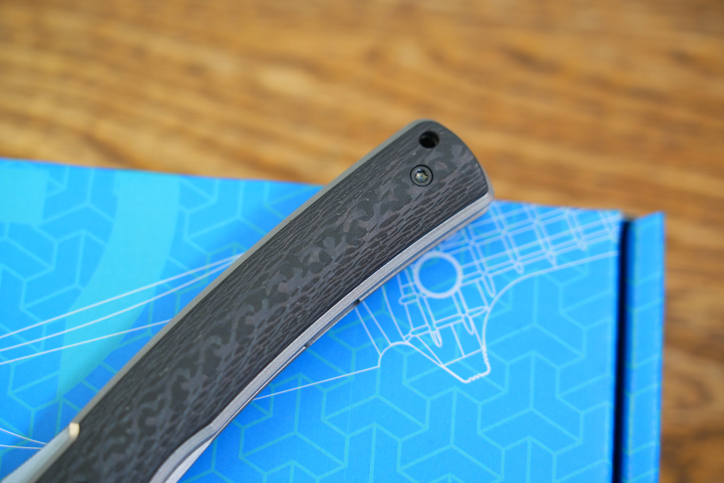 【HIGO】Carbon Fiber Titanium Frame M390 Steel Front Flippers