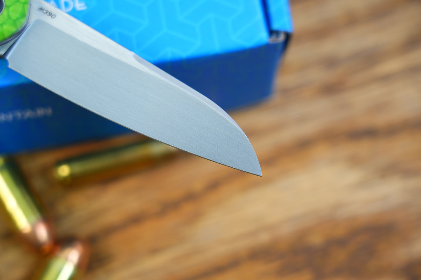 Jellyfish Custom Germany JUMA Dragon Scale M390 Hand Grinding