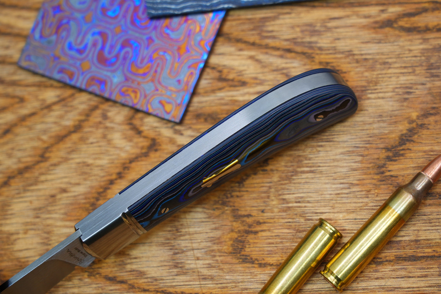 【Lanny】Handcrafted Pocket Knife – M390 Hand-Satin Blade, Ceramic Carbon Fiber Handle, Non-Locking