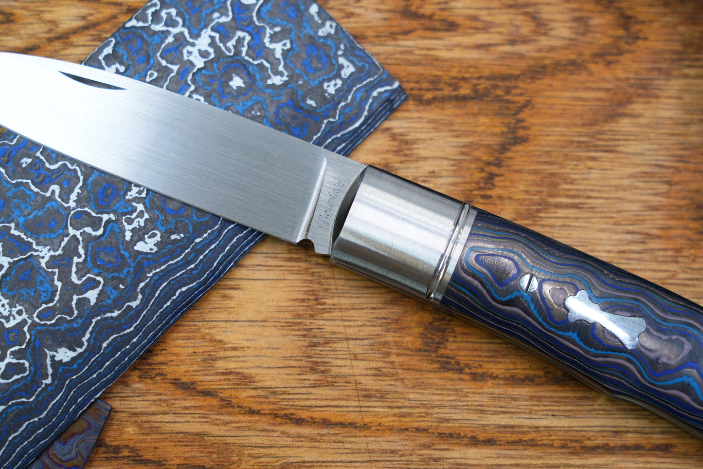【Swift】 M390 Ceramic carbon fiber handle Pocket Knife No lock