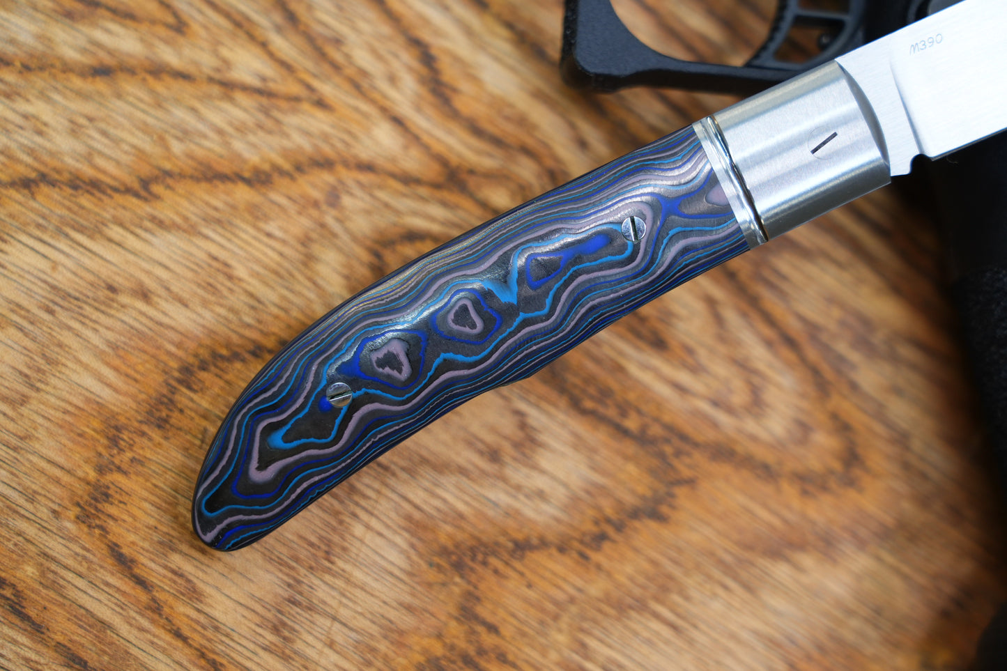 【Swift】 M390 Ceramic carbon fiber handle Pocket Knife No lock