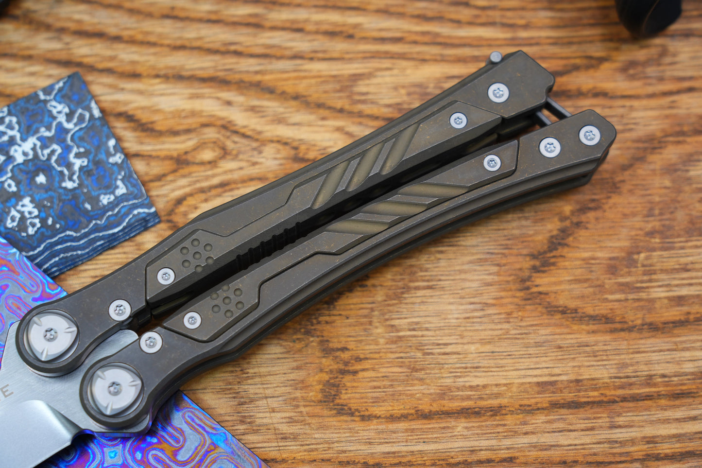 MAXACE DUKE 2 Titanium handle M390 heavy duty