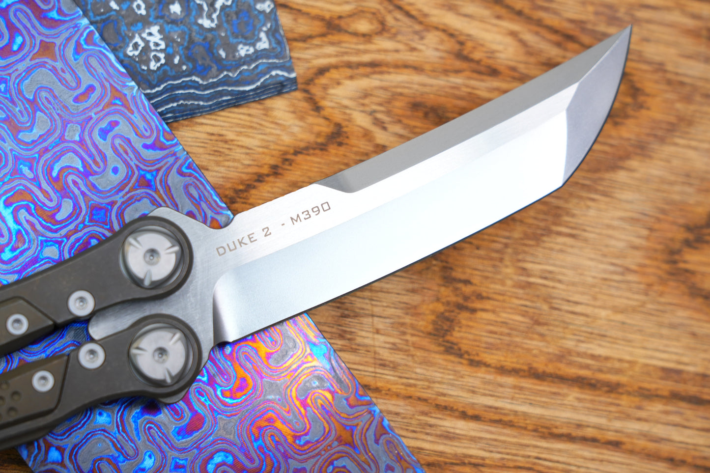 MAXACE DUKE 2 Titanium handle M390 heavy duty