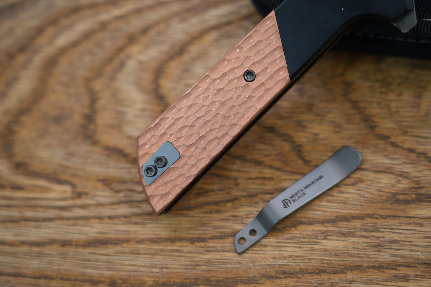 New Chop2 Forged copper blade 7075 Aluminum Handle copper Hammer pattern